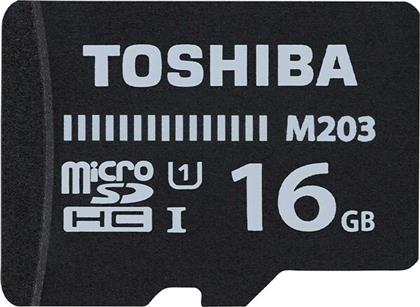M203 MICROSDHC 16GB CLASS 10 U1 UHS-I ΜΕ ΑΝΤΑΠΤΟΡΑ TOSHIBA από το PUBLIC