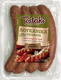 ΛΟΥΚΑΝΙΚΑ ΡΙΓΑΝΑΤΑ ΧΩΡΙΣ ΓΛΟΥΤΕΝΗ 320G TOSTAKI