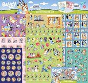 : BLUEY - SUPER STICKER SET TOTUM
