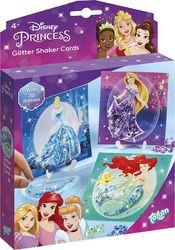 : DISNEY PRINCESS - GLITTER SHAKER CARDS TOTUM