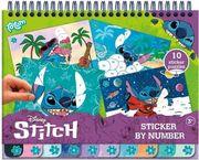 DISNEY: STITCH - STICKER BY NUMBER PAD TOTUM