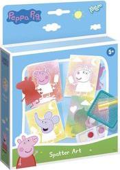 : PEPPA PIG - SPATTER ART TOTUM