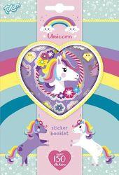 : UNICORN - STICKER BOOK 4 SHEET TOTUM