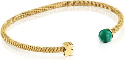 ΕΠΙΧΡΥΣΩΜΕΝΟ ΒΡΑΧΙΟΛΙ ΜΕ ΜΑΛΑΧΙΤΗ ICON MESH 1004507840 TOUS