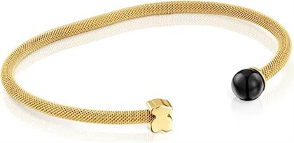 ΕΠΙΧΡΥΣΩΜΕΝΟ ΒΡΑΧΙΟΛΙ ΜΕ ΟΝΥΧΑ ICON MESH 1004507240 TOUS