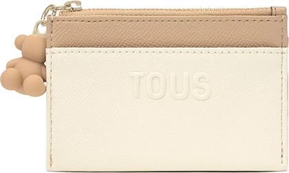 ΠΟΡΤΟΦΟΛΙ AUDREE ΧΡΩΜΑ: ΜΠΕΖ, 2002361501 TOUS