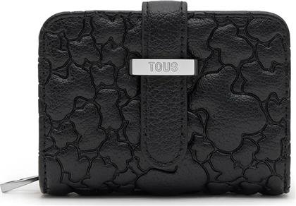 ΠΟΡΤΟΦΟΛΙ PUFFY BEAR ΧΡΩΜΑ: ΜΑΥΡΟ, 2002354851 TOUS