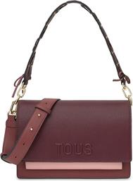 ΤΣΑΝΤΑ BANDORELA ΧΡΩΜΑ: ΜΠΟΡΝΤΟ, 2002358221 TOUS