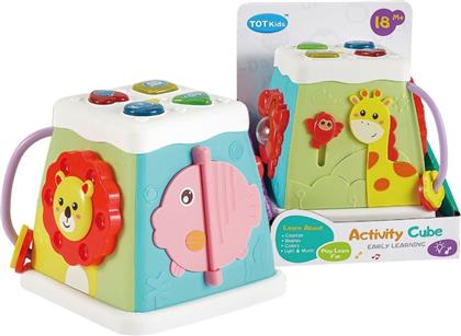 ΒΡΕΦΙΚΟΣ ΚΥΒΟΣ ΔΡΑΣΤΗΡΙΟΤΗΤΩΝ ΜΠΑΤΑΡΙΑΣ 15X14X18ΕΚ. 74-1117 - - 74-1117 TOY MARKT