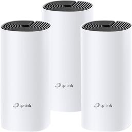 DECO M4 V1 ΑΣΥΡΜΑΤΟ MESH ROUTER 3 ΣΥΣΚΕΥΩΝ WIFI 5 ΜΕ 2 ΘΥΡΕΣ ETHERNET TP-LINK από το PUBLIC