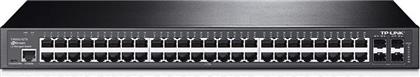 JETSTREAM TL-SG3452 NETWORK SWITCH MANAGED L2 48-PORT GIGABIT WITH 4 SFP SLOTS TP-LINK