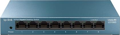 LS108G NETWORK SWITCH UNMANAGED GIGABIT ETHERNET (1000 MBPS) TP-LINK