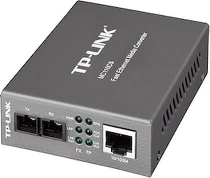 MC110CS MEDIA CONVERTER ΕΝΣΥΡΜΑΤO - ΜΑΥΡΟ TP-LINK