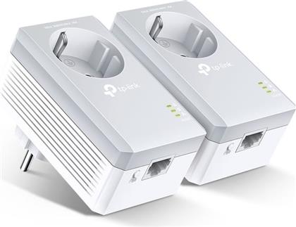 TL-PA4010PKIT POWERLINE ΔΙΠΛΟ KIT ΕΝΣΥΡΜΑΤΗ ΣΥΝΔΕΣΗ ΕΩΣ 500MBPS ΜΕ 1 ΘΥΡΑ ETHERNET TP-LINK