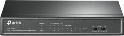 TL-SF1008LP NETWORK SWITCH UNMANAGED L2 FAST ETHERNET (100 MBPS) 8-PORT POE SUPPORT TP-LINK