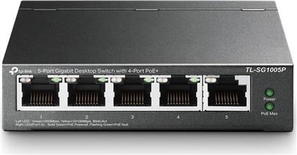 TL-SG1005P L2 SWITCH ΜΕ 5 ΘΥΡΕΣ ETHERNET TP-LINK