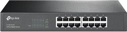 TL-SG1016D NETWORK SWITCH UNMANAGED L2 16-PORT GIGABIT DESKTOP/RACKMOUNT SWITCH V12.0 (1730502264) BLACK TP-LINK