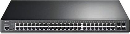 TL-SG3452P NETWORK SWITCH MANAGED L2 GIGABIT ETHERNET (1000 MBPS) POE SUPPORT ΜΕ 48 ΘΥΡΕΣ + 4 SFP TP-LINK