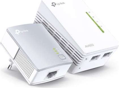 TL-WPA4221 KIT POWERLINE ΑΣΥΡΜΑΤΗ ΣΥΝΔΕΣΗ ΕΩΣ 600MBPS ΜΕ WI-FI 4 ΚΑΙ 1 ΘΥΡΑ ETHERNET TP-LINK