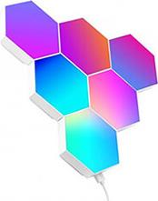 AMBIENCE RGB LAMPS SMART HEXAGON WIFI TRACER από το e-SHOP