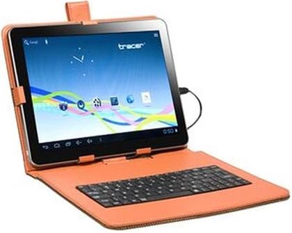 BOOK ΠΛΗΚΤΡΟΛΟΓΙΟ ΓΙΑ UNIVERSAL TABLET 9.7 - ΠΟΡΤΟΚΑΛΙ TRACER