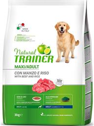 ΤΡΟΦΗ ΣΚΥΛΟΥ NATURAL MAXI ADULT ΒΟΔΙΝΟ (3KG) TRAINER