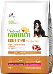 ΤΡΟΦΗ ΣΚΥΛΟΥ SENSITIVE PUPPY JUNIOR M/M ΠΑΠΙΑ (3KG) TRAINER