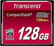 COMPACTFLASH 800 128GB UDMA7 MLC NAND FLASH TS128GCF800 TRANSCEND