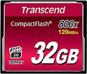 COMPACTFLASH 800 32GB UDMA7 MLC NAND FLASH TS32GCF800 TRANSCEND