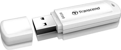 JETFLASH 730 64GB USB 3.0 STICK ΛΕΥΚΟ TRANSCEND
