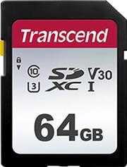 SDC300S SDXC 64GB U1 V10 3D NAND CLASS 10 TS64GSDC300S TRANSCEND