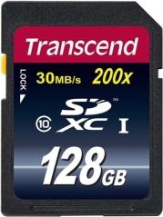 TS128GSDXC10 128GB SDXC CLASS 10 PREMIUM TRANSCEND από το e-SHOP