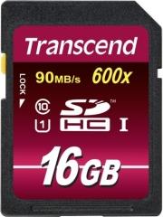 TS16GSDHC10U1 16GB SDHC CLASS 10 UHS-I 600X ULTIMATE TRANSCEND