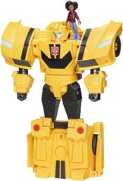 EARTHSPARK SPIN CHANGER BUMBLEBEE AND MO MALTO, F7662 TRANSFORMERS από το TOYSCENTER