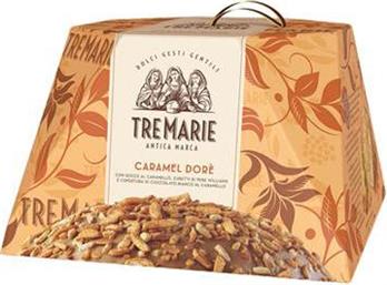 PANETTONE ΜΙΛΑΝΟΥ ΜΕ ΚΑΡΑΜΕΛΑ (900G) TRE MARIE