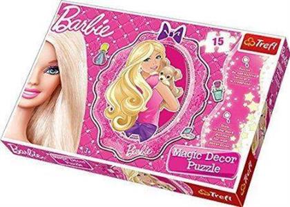 PUZZLE MAGIC DECOR BARBIE 15 ΚΟΜΜΑΤΙΑ TREFL