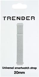 ΛΟΥΡΑΚΙ NYLON BAND ΓΙΑ UNIVERSAL 20MM - WHITE TRENDER