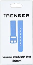 ΛΟΥΡΑΚΙ SPORT BAND ΓΙΑ UNIVERSAL 20MM - LIGHT BLUE TRENDER