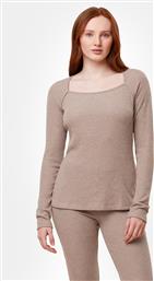 ΜΠΛΟΥΖΑ ΠΙΤΖΑΜΑΣ THERMAL MYWEAR TOP LSL 10216551 ΜΠΕΖ REGULAR FIT TRIUMPH