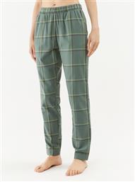 ΠΑΝΤΕΛΟΝΙ ΠΙΤΖΑΜΑΣ MIX & MATCH TAPERED TROUSER FLANNEL 01 X 10216530 ΠΡΑΣΙΝΟ REGULAR FIT TRIUMPH