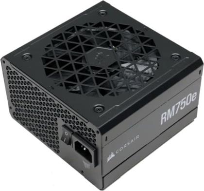 ΤΡΟΦΟΔΟΤΙΚΟ PC CORSAIR RM750E, 750W, FULLY MODULAR, 80 PLUS GOLD, ΜΑΥΡΟ