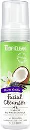 ΣΑΜΠΟΥΑΝ ΣΤΕΓΝΟΥ ΚΑΘΑΡΙΣΜΟΥ WATERLESS FACIAL CLEANSER ΒΑΝΙΛΙΑ (220ML) TROPICLEAN