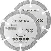 ΣΕΤ ΛΕΠΙΔΩΝ CIRCULAR SAW 2 DIAMOND O 89 MM 2 PIECES (6215001302) TROTEC από το e-SHOP