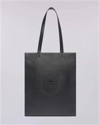 BAG -SOCIETY BORSA TOTE LARGE IN VITELLO (ΔΙΑΣΤΑΣΕΙΣ: 37 X 30 X 11ΕΚ.) TRUSSARDI