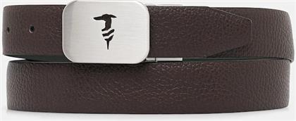 ΔΕΡΜΑΤΙΝΗ ΖΩΝΗ ΧΡΩΜΑ: ΚΑΦΕ, B346B000010N TRUSSARDI