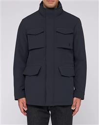 OUTERWEAR -FIELD JACKET IN TECH POLY TRUSSARDI