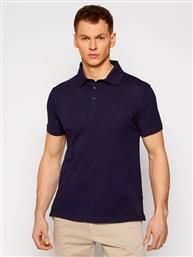 POLO PIQUET 52T00492 ΣΚΟΥΡΟ ΜΠΛΕ REGULAR FIT TRUSSARDI