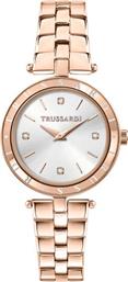 ΡΟΛΟΙ R2453145512 ΡΟΖ ΧΡΥΣΟ TRUSSARDI