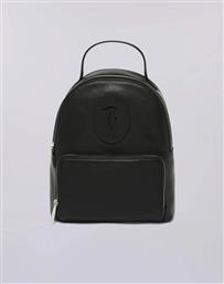 SOCIETY BACKPACK SM - CALF LEATHER (ΔΙΑΣΤΑΣΕΙΣ: 25 X 21 X 10ΕΚ.) TRUSSARDI