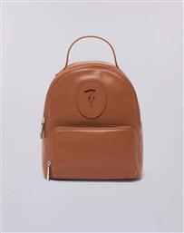 SOCIETY BACKPACK SM - CALF LEATHER (ΔΙΑΣΤΑΣΕΙΣ: 25 X 21 X 10ΕΚ.) TRUSSARDI